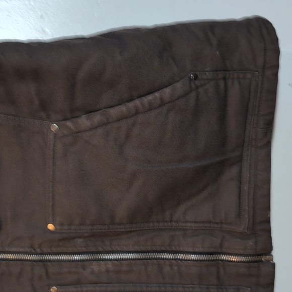 Dovetail Workwear Old School Work Duck Sherpa Vest womens XL - Picture 2 of 10